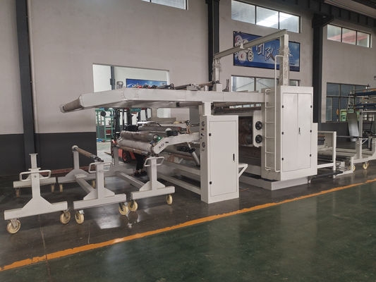 PLC-Touchscreen-Betrieb Hochgeschwindigkeits-PUR-Laminations- und Verpackungsmaschine für Textilien