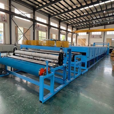 12000mm*2400mm*2000mm Herstellungsbetrieb Dot Interlining Beschichtung Maschine