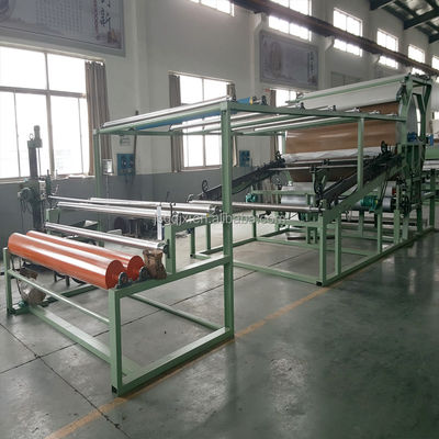 Herstellungsbetrieb Folienfaserlaminierungsmaschine mit Wasserklebstoff Gewicht 5000 kg