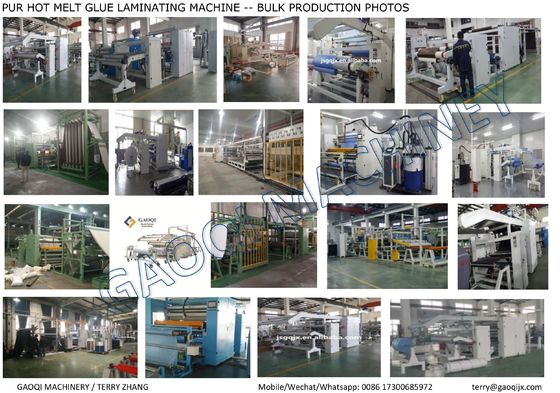 PUR Hot Melt Glue Laminating Machine Die perfekte Lösung für die individuelle Teppichherstellung