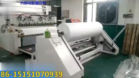 5-45 m/min Glue-Spray-Laminationsmaschine für die Automobilindustrie