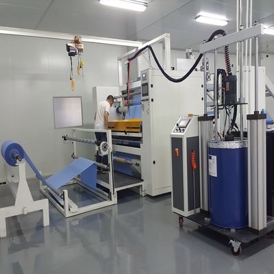 Nach-Service Online-Unterstützung Professionelle Lösungsmittellose Laminationsmaschine für Bekleidung