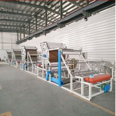Horizontale Netzgürtel Laminationsmaschine für Bekleidung Yancheng angepasste Spannung 380V