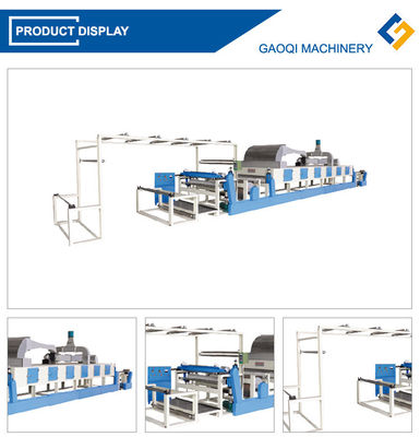 Videotechnische Unterstützung Fleece Stoff zu Abrasiv Sand Papier Laminationsmaschine