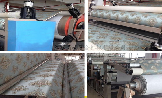 6000 Jute-Fabrik-Laminationsmaschine für die Herstellung von Anlagen