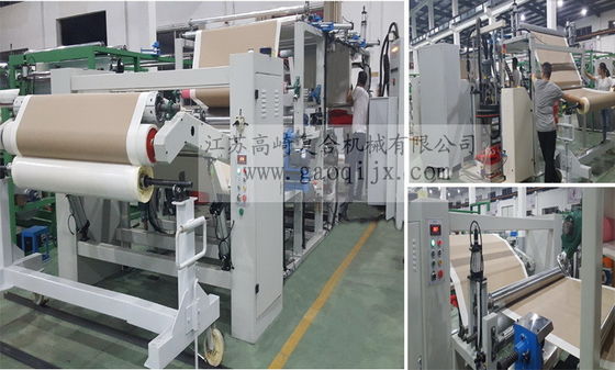 Laminator mit 1600 mm TPU/PE/PTFE-Kleim für die lösungsmittelfreie Lamination ohne Lösungsmittel