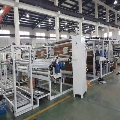 1200-2200mm Max. Breite Stoff-zu-Schaumfilm-Laminationsmaschine mit Schaumbasismaterial