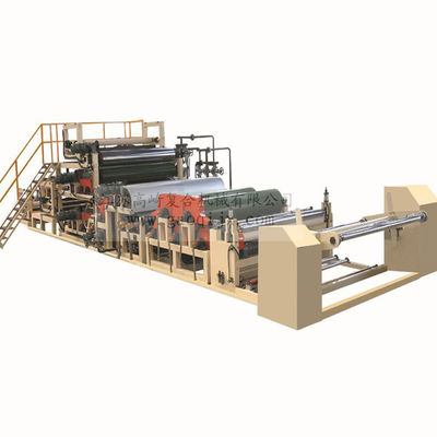 Leistungsstarke PVC-Film-Lamination Flex-Banner-Mach-Maschine mit Spannung